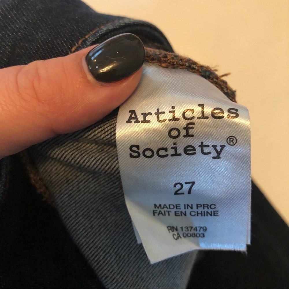 Articles of‎ Society raw hem skinny jeans - Picture 4 of 4